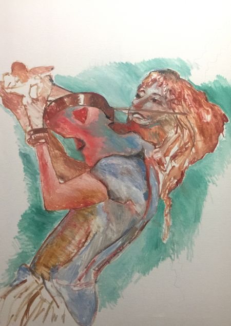 Joyful Violinist